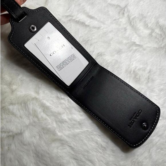 NWT COACH Luggage Tag With Penguin Print - Picture 3 of 3